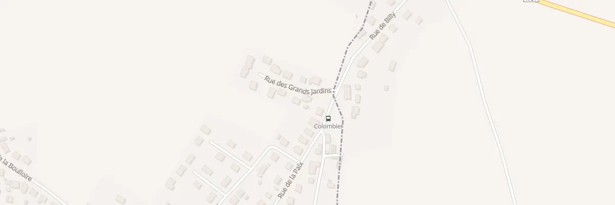 Plan du 1 Rue des Grands Jardins à Billy-sur-Aisne
