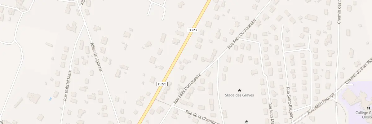 Plan du 68 Av Gen de Gaulle à Lezoux