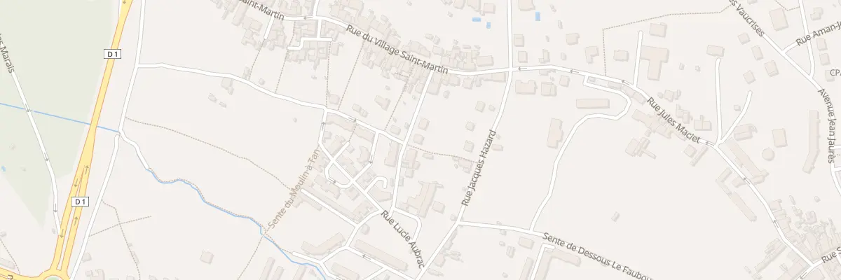 Plan du 19A Rue du Patis Saint-martin à Château-Thierry