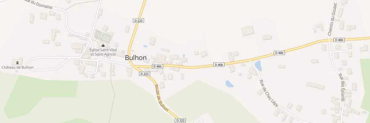 Plan du 5107 Bulhon à Bulhon