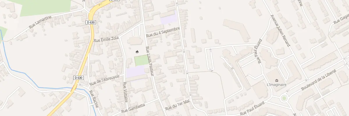 Plan du 26 Rue Victor Hugo à Douchy-les-Mines