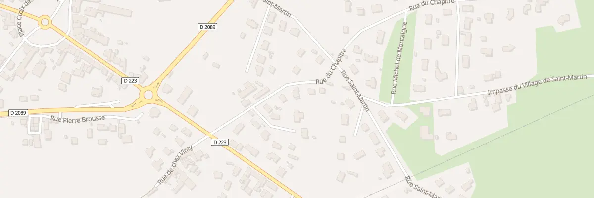 Plan du 12 Rue du Chapitre à Lezoux
