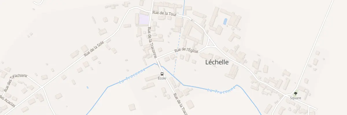 Plan du 4 Rue de l’Eglise à Léchelle