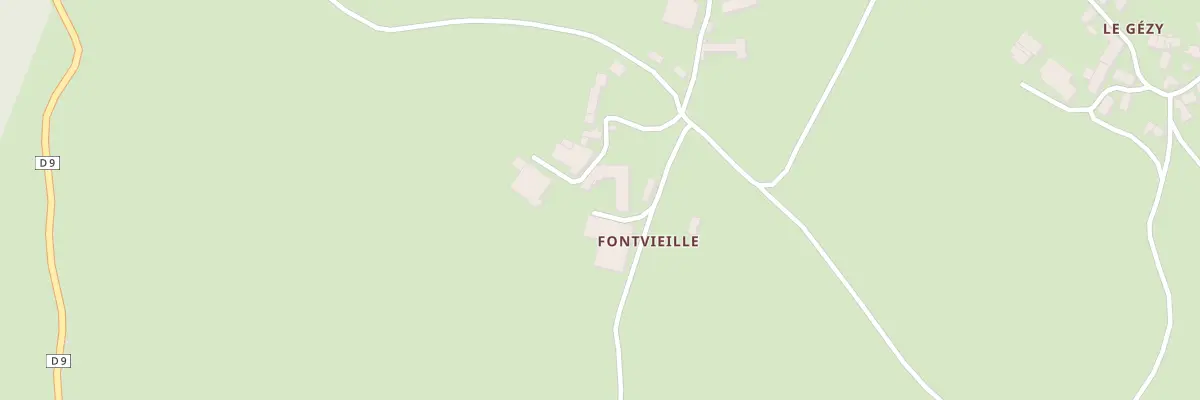 Plan du 5077 Fontvieille à Isserteaux