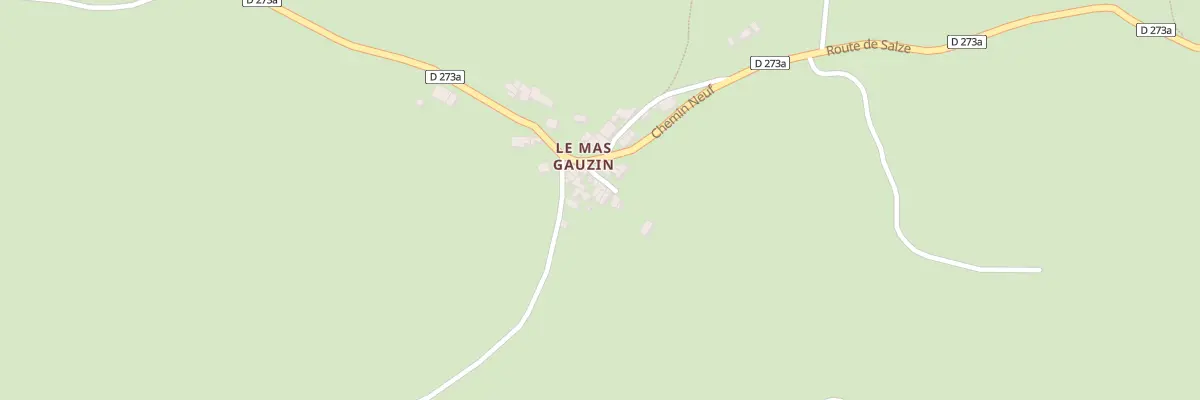 Plan du 5056 Hameau du Mas Gauzin à Campestre-et-Luc