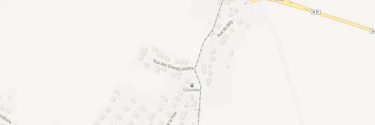 Plan du 12 Rue des Grands Jardins à Billy-sur-Aisne
