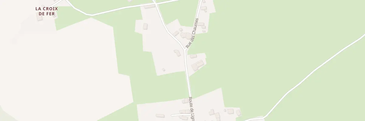Plan du 1833 Rte de Ligny à Saint-Benin-des-Bois
