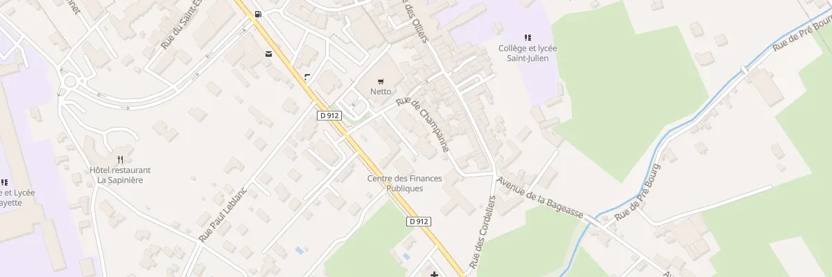 Plan du 5 Rue Champanne à Brioude