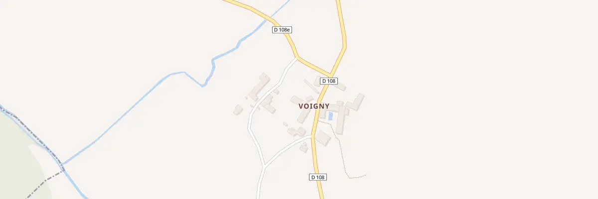 Plan du 6 Voigny à La Chapelle-Moutils