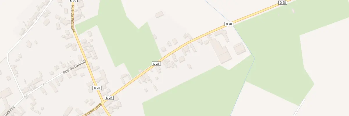 Plan du 14 Rue de Bohain à Brancourt-le-Grand