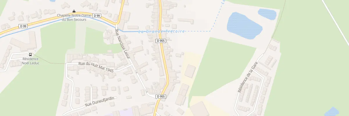 Plan du 37 Rue Jean Jaurès à Hasnon