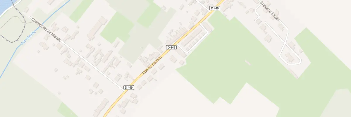 Plan du 125 Rue de Denain à Douchy-les-Mines