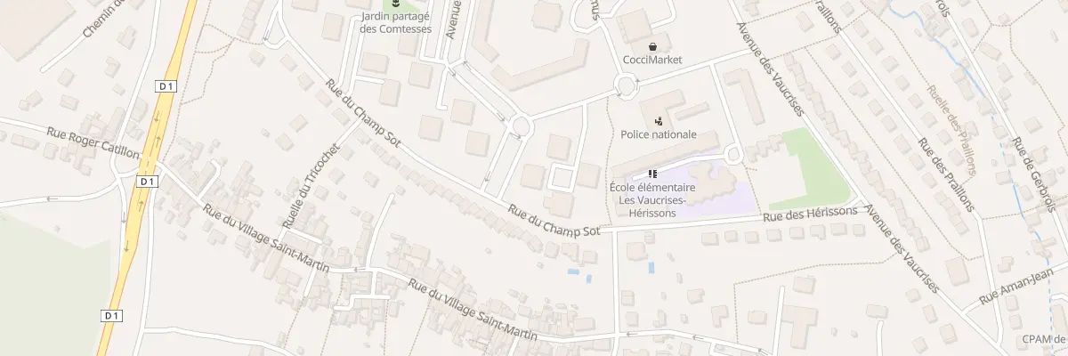Plan du 12 Av de la Mare aux Canes à Château-Thierry