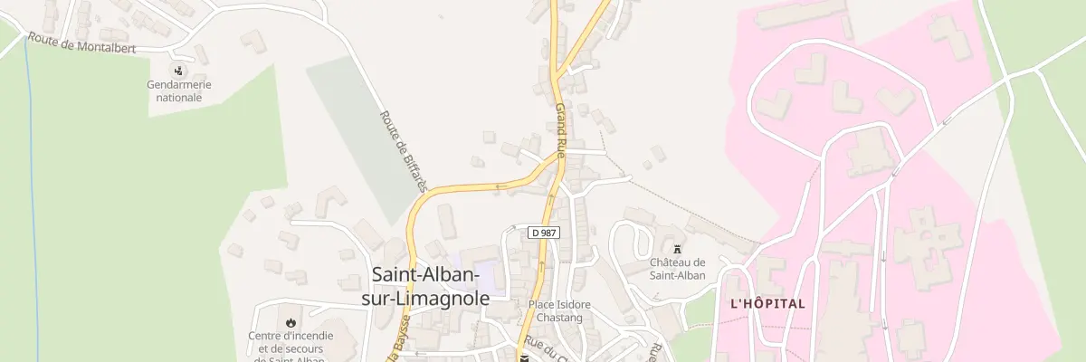 Plan du 37 Gr Grand Rue à Saint-Alban-sur-Limagnole