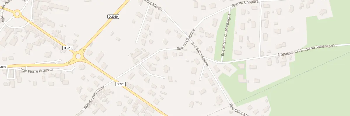 Plan du 14 Rue du Chapitre à Lezoux