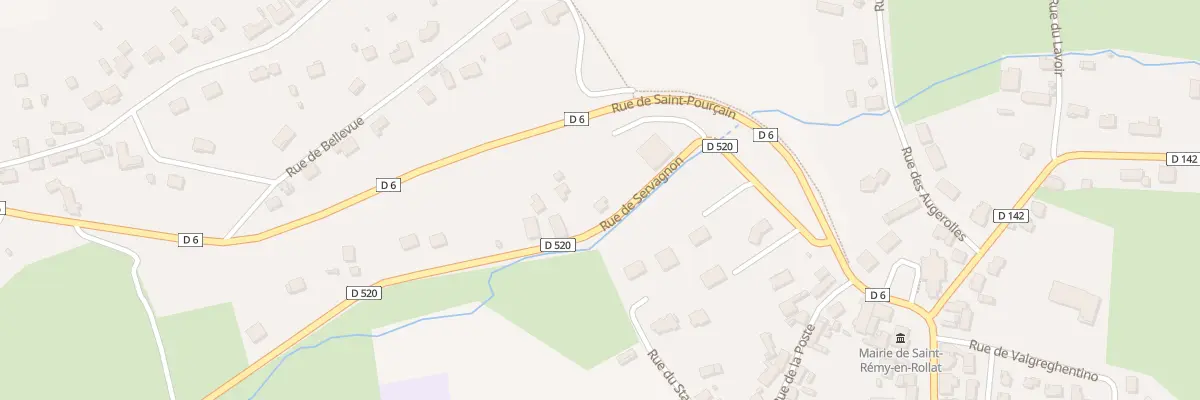 Plan du 5 Rue du Servagnon à Saint-Rémy-en-Rollat