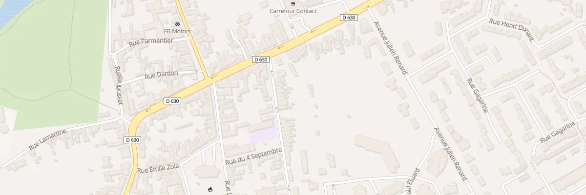 Plan du 11 Rue Victor Hugo à Douchy-les-Mines