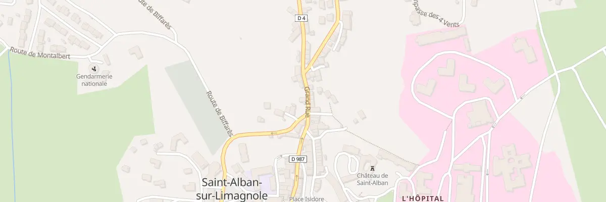 Plan du 41 Gr Grand Rue à Saint-Alban-sur-Limagnole
