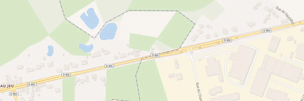 Plan du 1101 Rue du Nouveau Jeu à Rosult