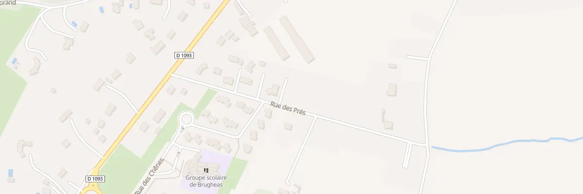 Plan du 16 Rue des Prés à Brugheas
