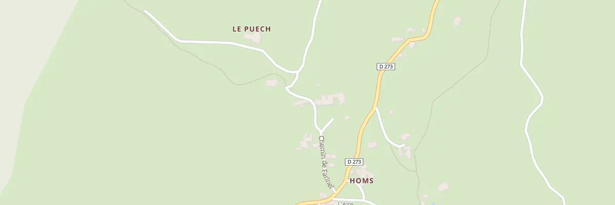Plan du 5140 Village d’Homs à Campestre-et-Luc