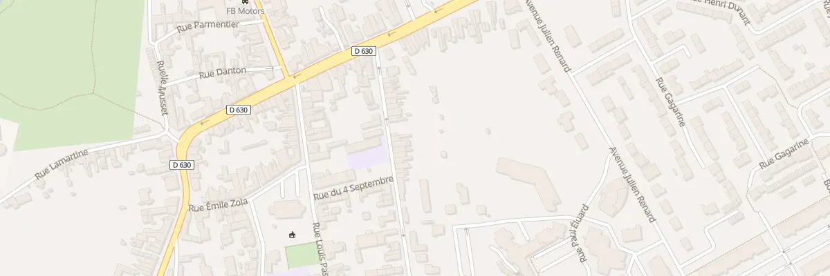 Plan du 21 Rue Victor Hugo à Douchy-les-Mines
