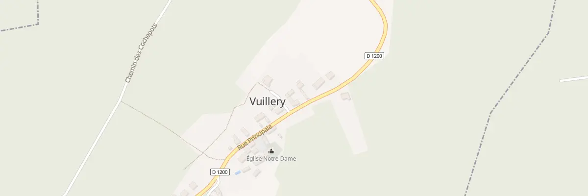 Plan du 17 Rue Principale à Vuillery