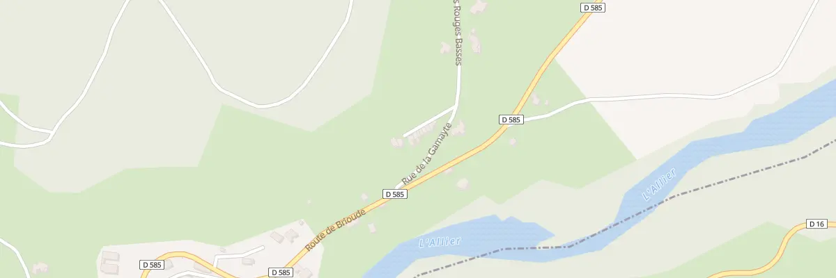 Plan du 5085D La Gamette à Villeneuve-d’Allier