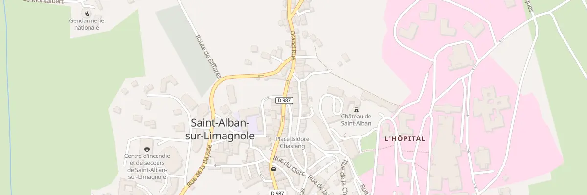 Plan du 46 Gr Grand Rue à Saint-Alban-sur-Limagnole