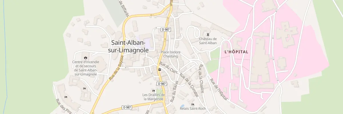 Plan du 5 Rue de la Comète à Saint-Alban-sur-Limagnole