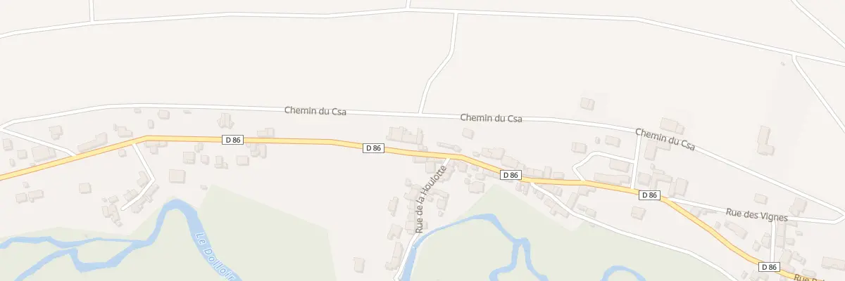 Plan du 7 Rue Robert Gerbaux à Chézy-sur-Marne