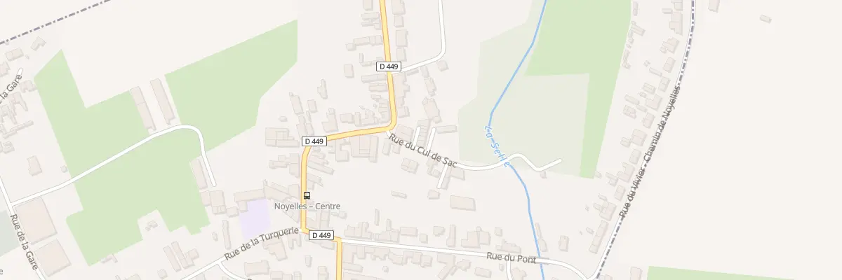 Plan du 9 Rue du Cul de Sac à Noyelles-sur-Selle