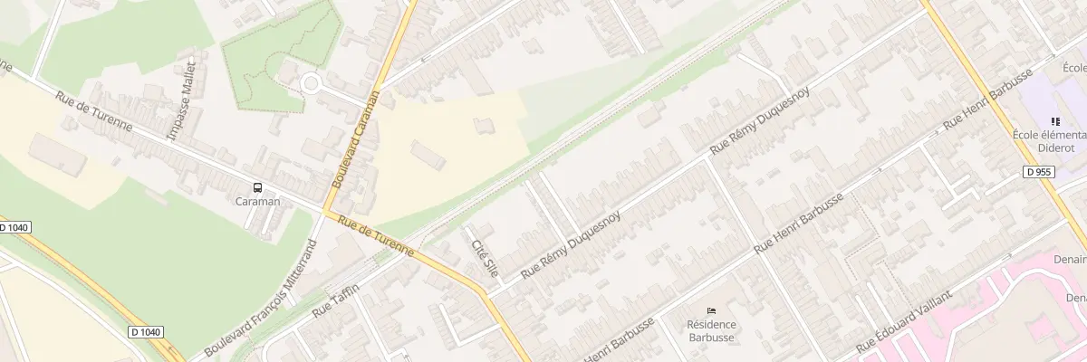 Plan du 10 Rue Duquesnoy 27 Imp Delfant à Denain