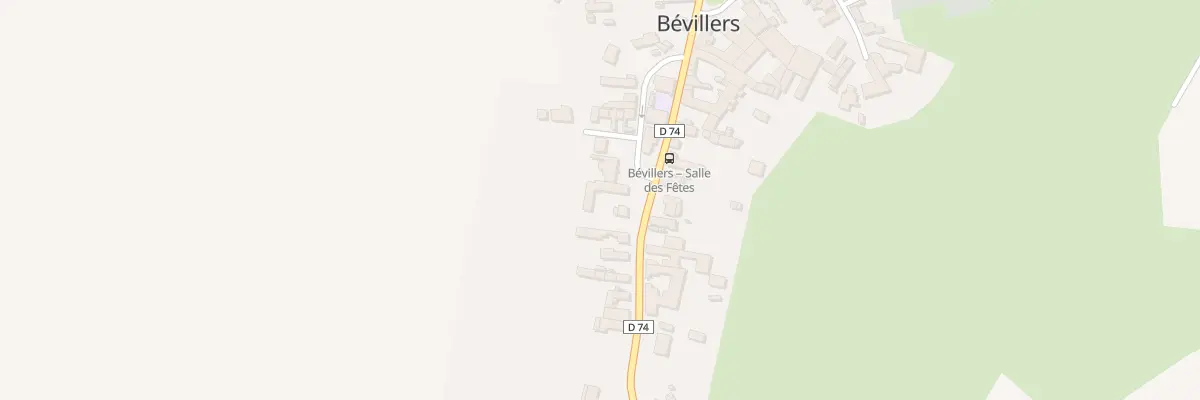 Plan du 28 Rue de l’Arbre à Bévillers