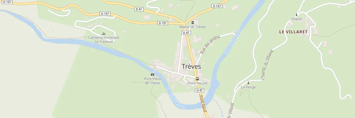 Plan du 5004 Le Village à Trèves
