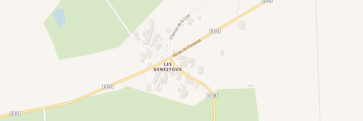 Plan du 420 Rte de la Croix des Rameaux à Glaine-Montaigut