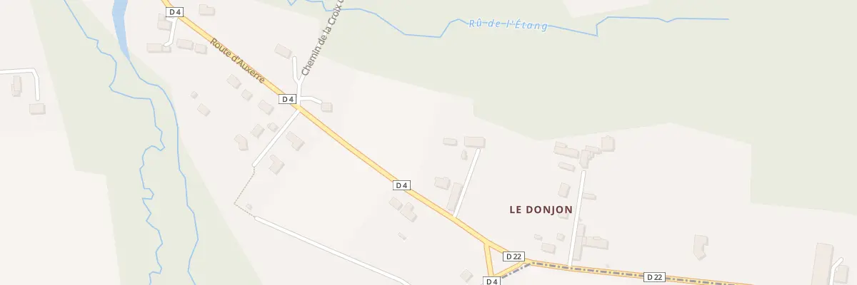 Plan du 9001 La Grande Consise à Beauvoir