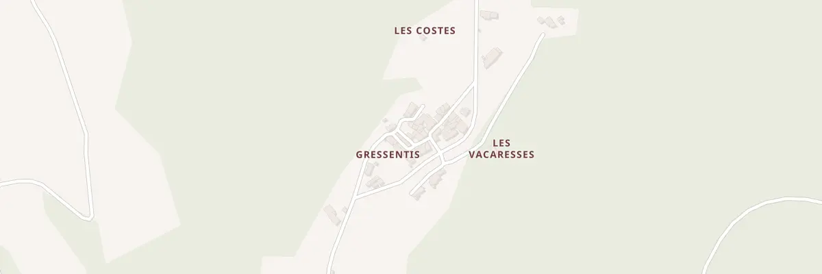 Plan du 5101 Le Gressentis à Sauclières