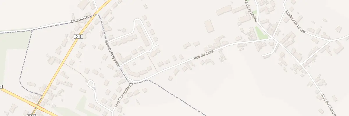Plan du 34 Rue du Cure à Danizy
