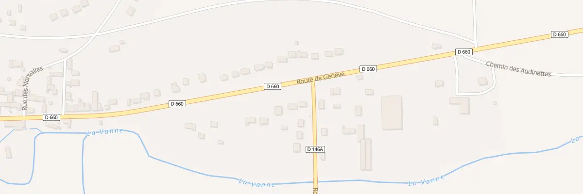 Plan du 66 Rte de Genève à Malay-le-Petit