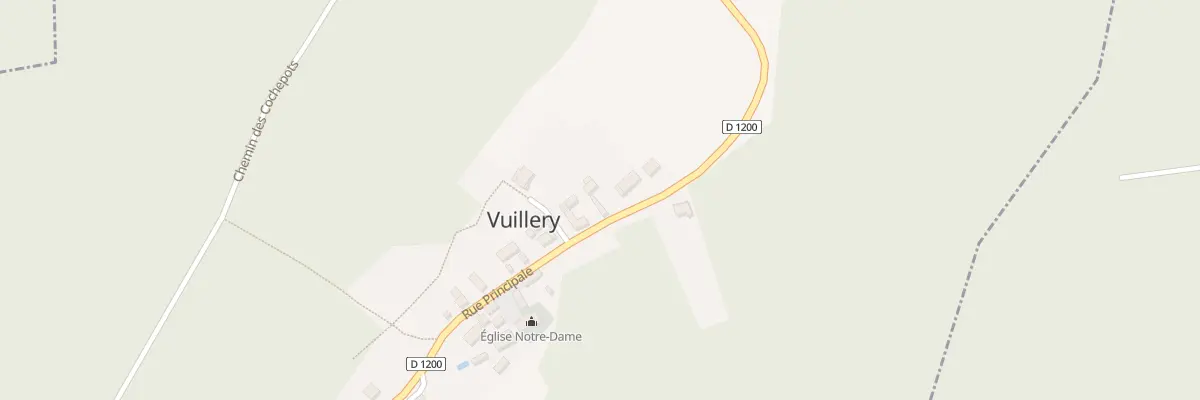Plan du 19 Rue Principale à Vuillery