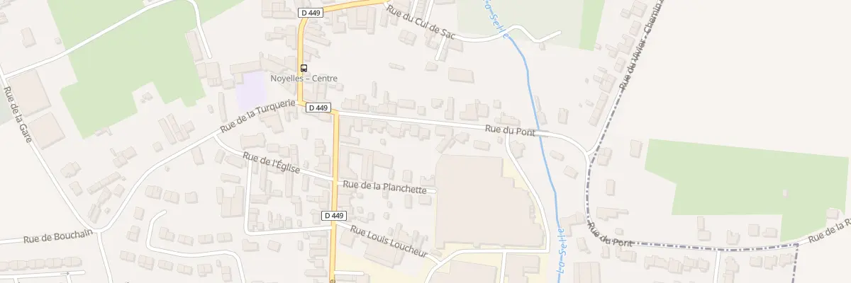 Plan du 28 Rue du Pont à Noyelles-sur-Selle