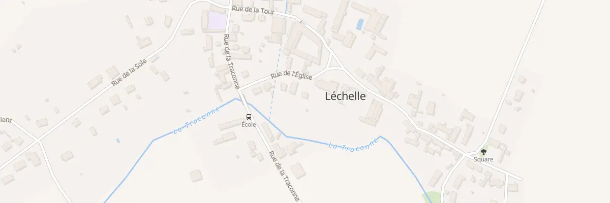 Plan du 10 Rue de l’Eglise à Léchelle