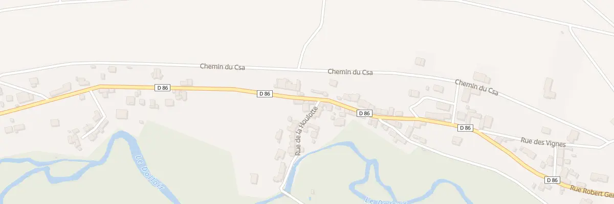 Plan du 2 Rue Robert Gerbaux à Chézy-sur-Marne