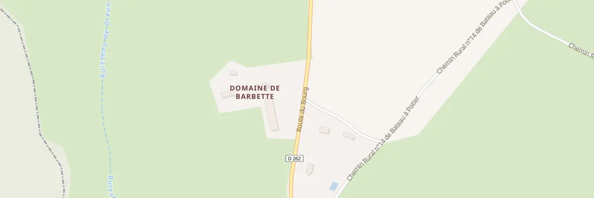 Plan du 84A Domaine Barbette à Druy-Parigny