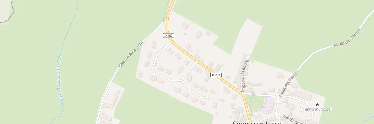 Plan du 1 Rue de la Sapinière à Sougy-sur-Loire