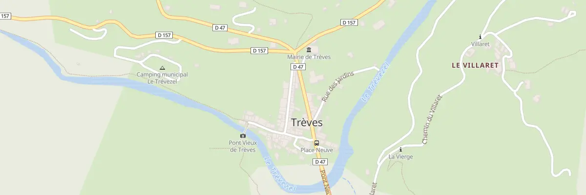 Plan du 5374 Le Village à Trèves