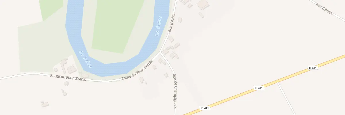 Plan du 3 Rue de Champignole à Villiers-sur-Seine