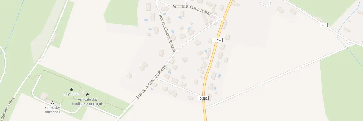 Plan du 4 Rue de la Croix de Pierre à Sougy-sur-Loire