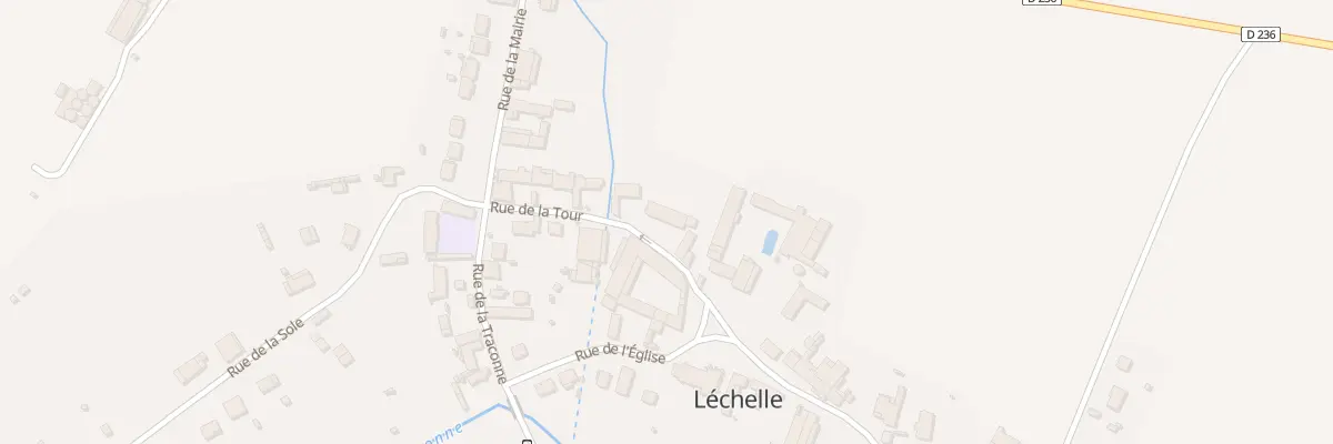 Plan du 15 Rue de la Tour à Léchelle